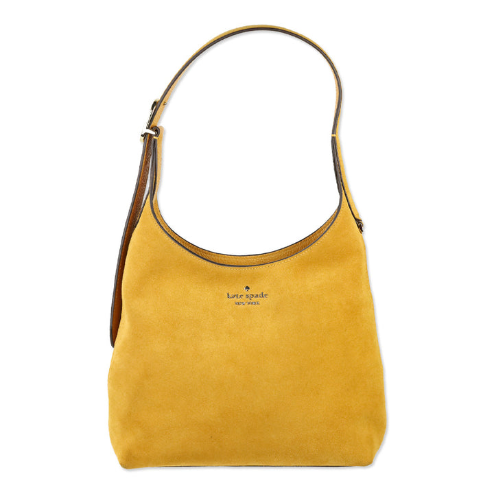 Kate Spade Squash Blossom 454 Suede Small Shoulder Bag
