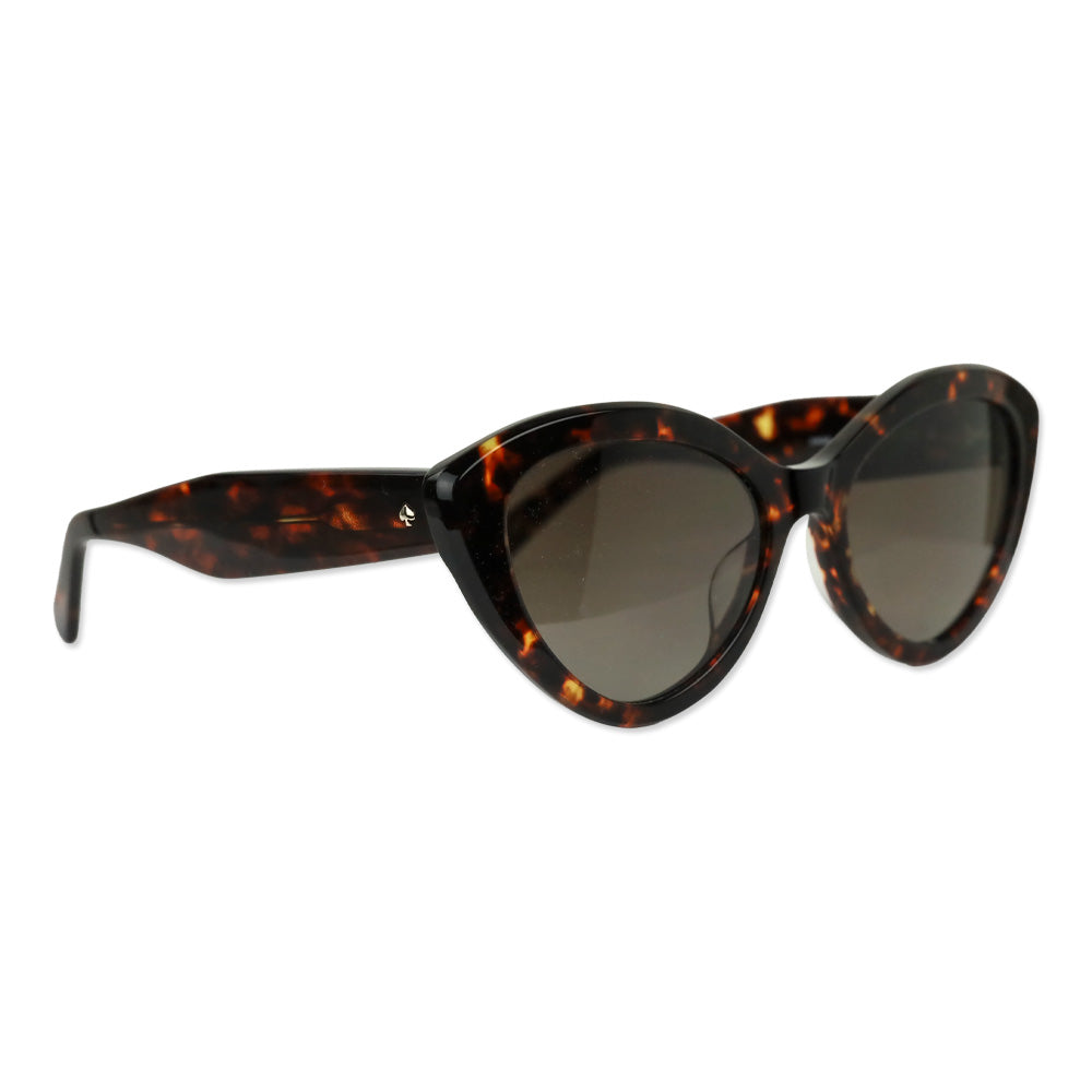Kate Spade Tortoise Shell Juni G S Cat Eye Sunglasses