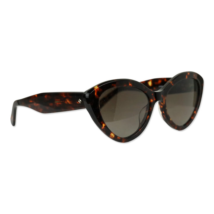 Kate Spade Tortoise Shell Juni G S Cat Eye Sunglasses