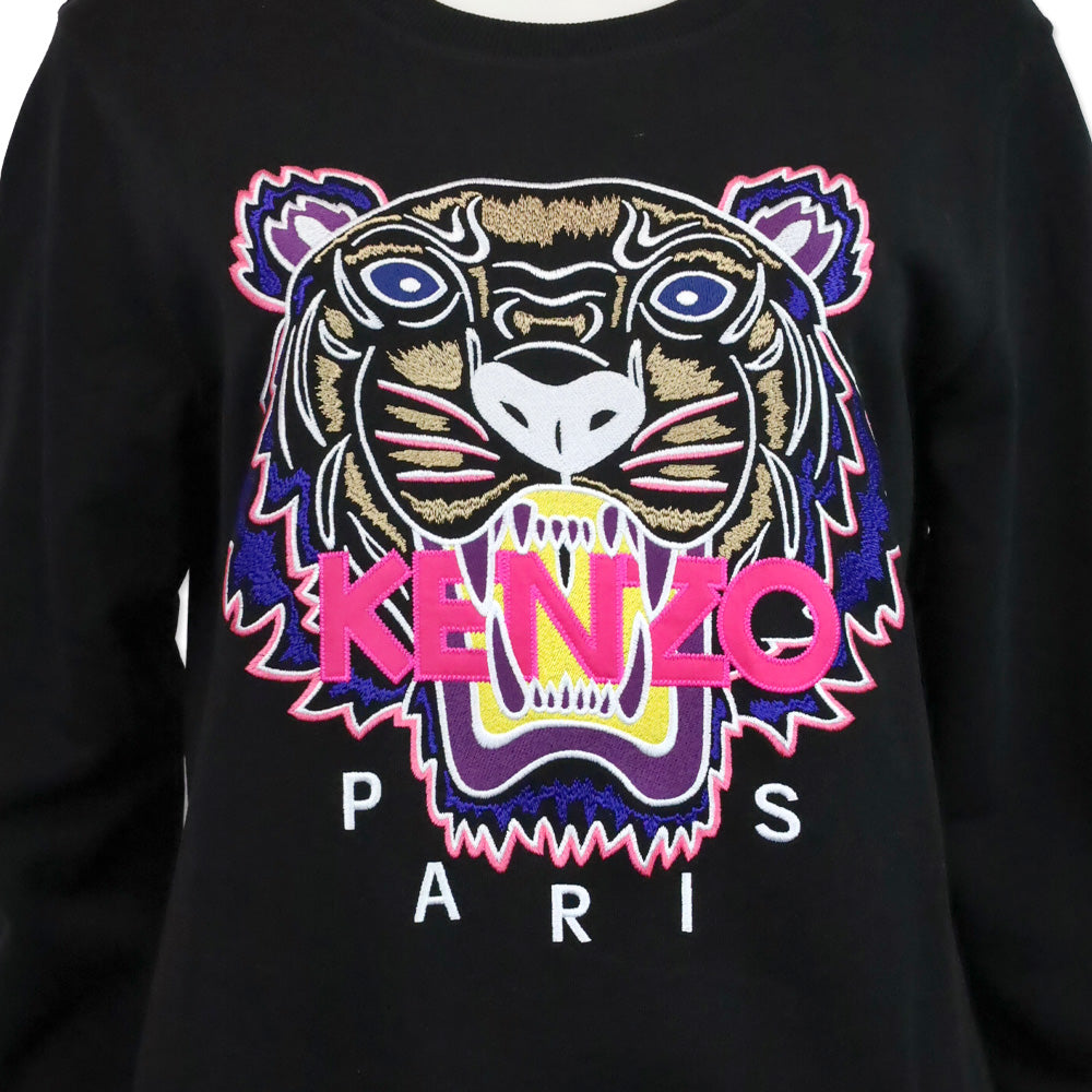 Kenzo Black Classic Tiger Slim Sweatshirt