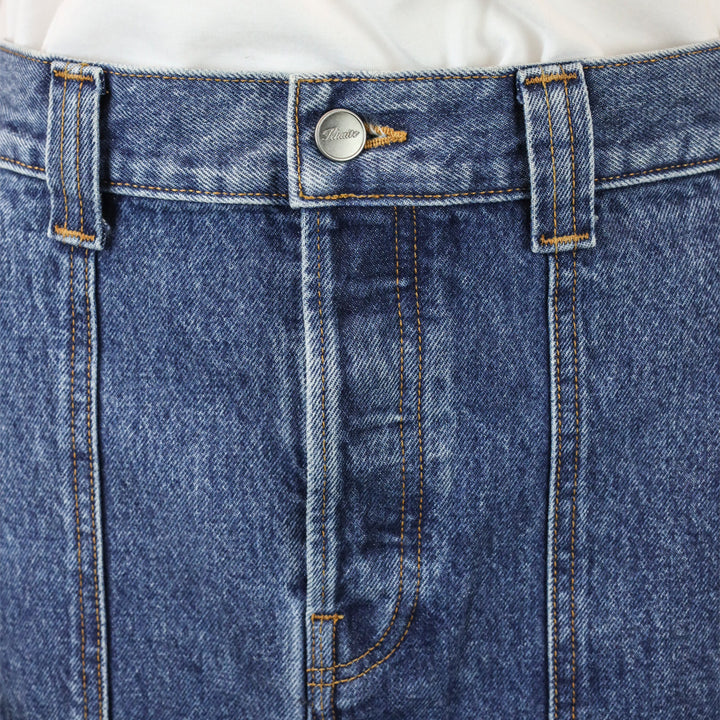 Khatie Genevieve Boone Denim Midi Skirt