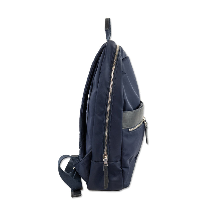 Knomo Navy Nylon Backpack