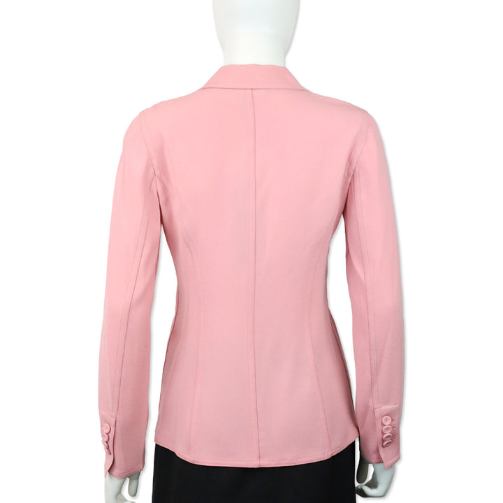 Kobi Halperin Petal Pink Crepe Eden Jacket