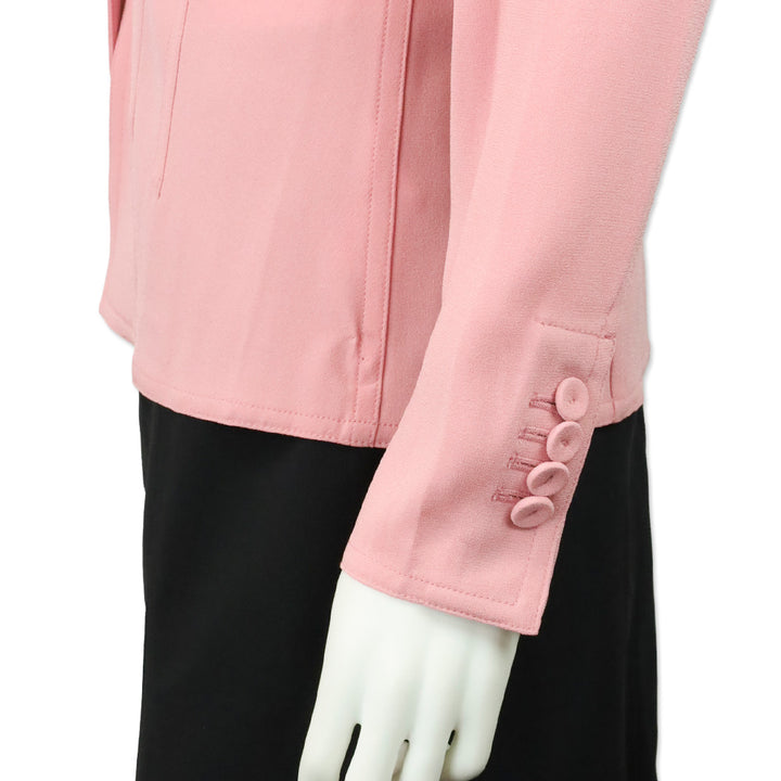 Kobi Halperin Petal Pink Crepe Eden Jacket