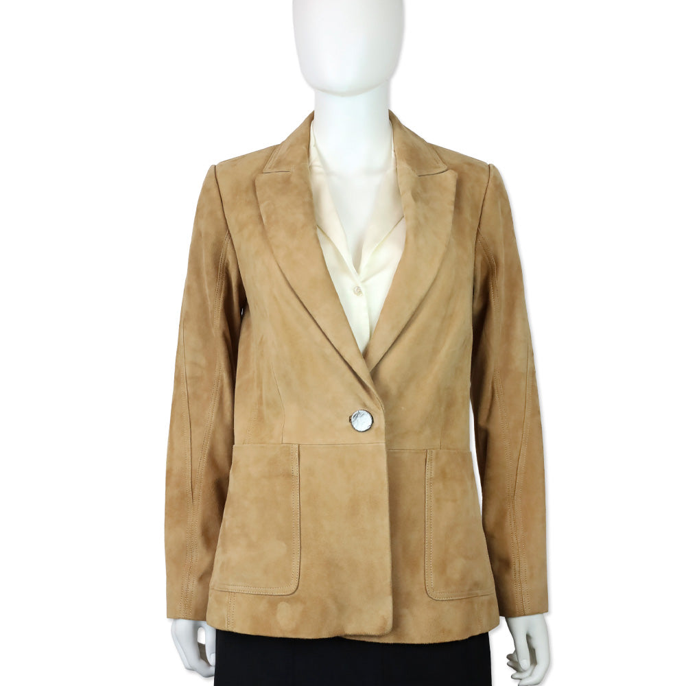 Kobi Halperin Sand Suede Uma Jacket