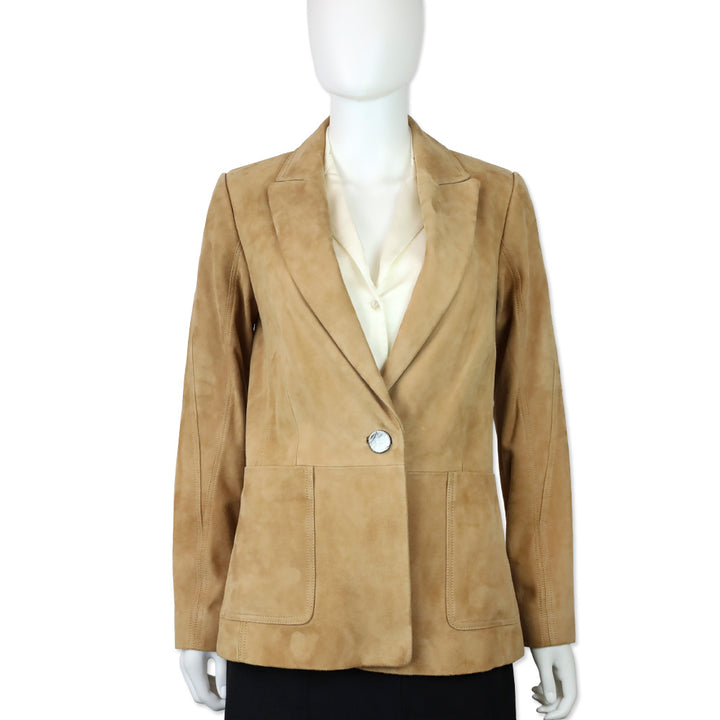 Kobi Halperin Sand Suede Uma Jacket