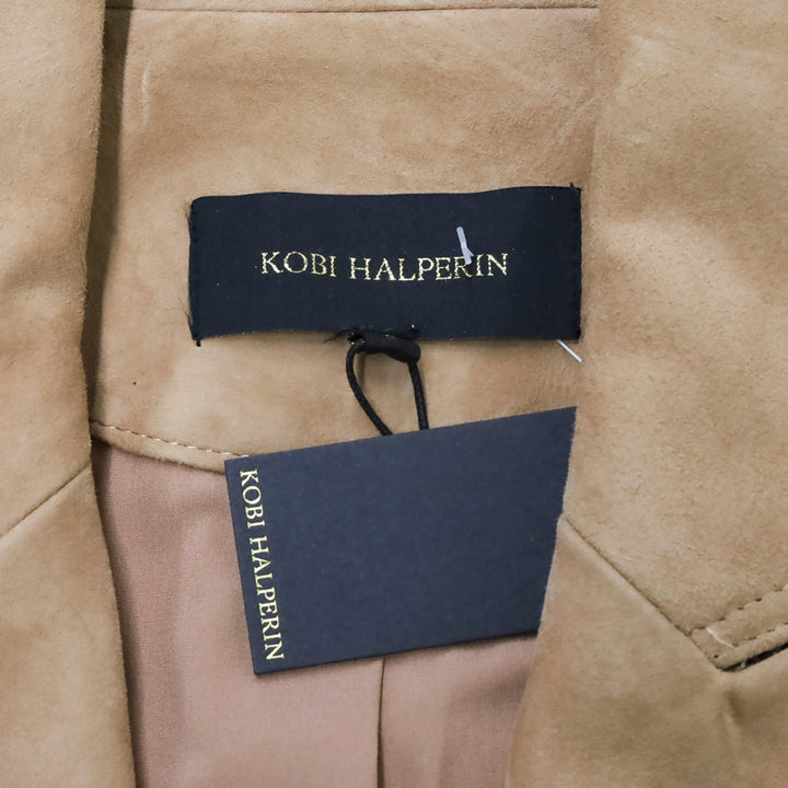 Kobi Halperin Sand Suede Uma Jacket