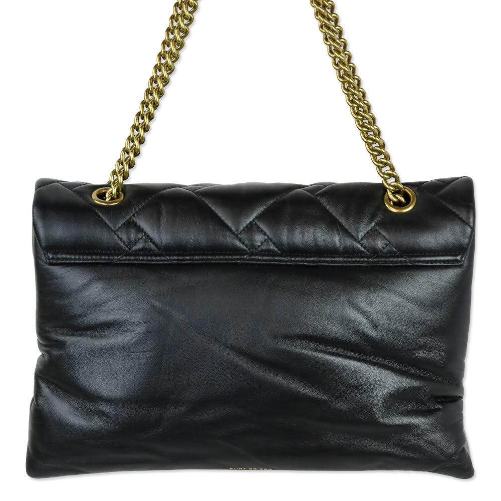Kurt Geiger London XXL Kensington Soft Quilted Leather Shoulder Bag