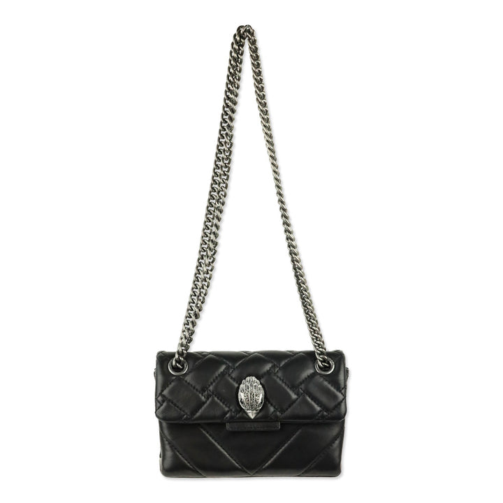 Kurt Geiger Mini Kensington Black Leather Crossbody