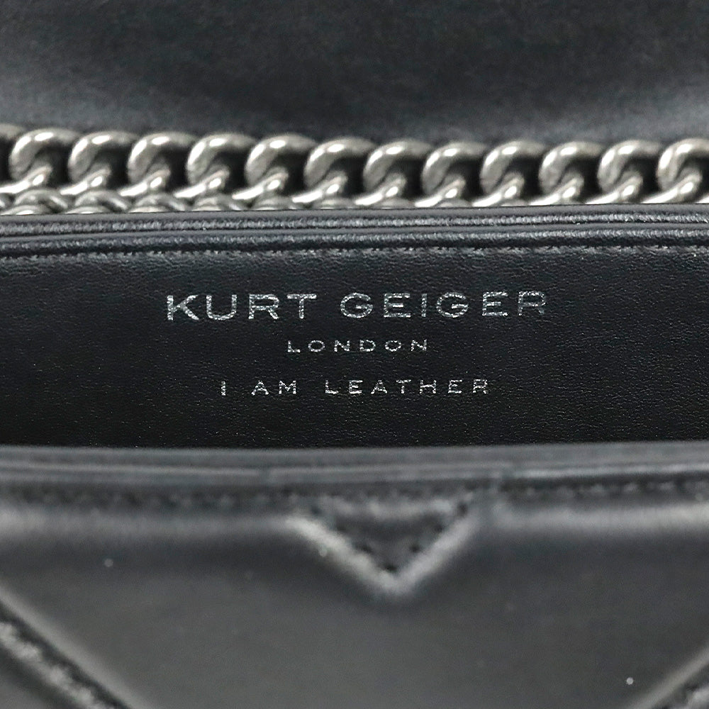 Kurt Geiger Mini Kensington Black Leather Crossbody
