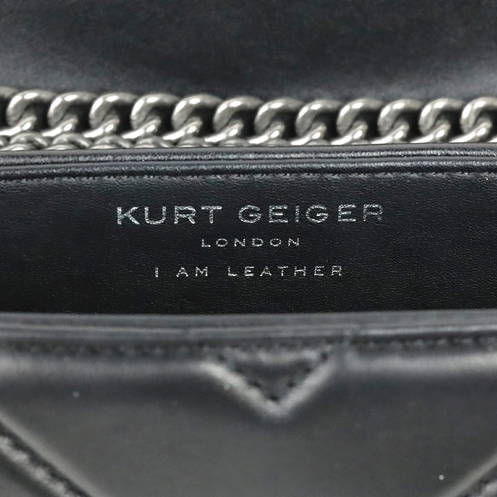 Kurt Geiger Mini Kensington Black Leather Crossbody