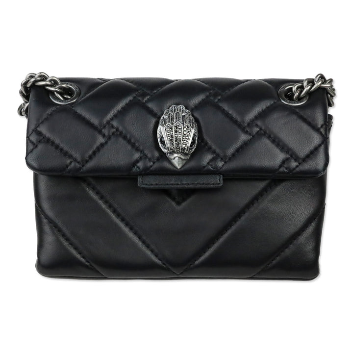 Kurt Geiger Mini Kensington Black Leather Crossbody