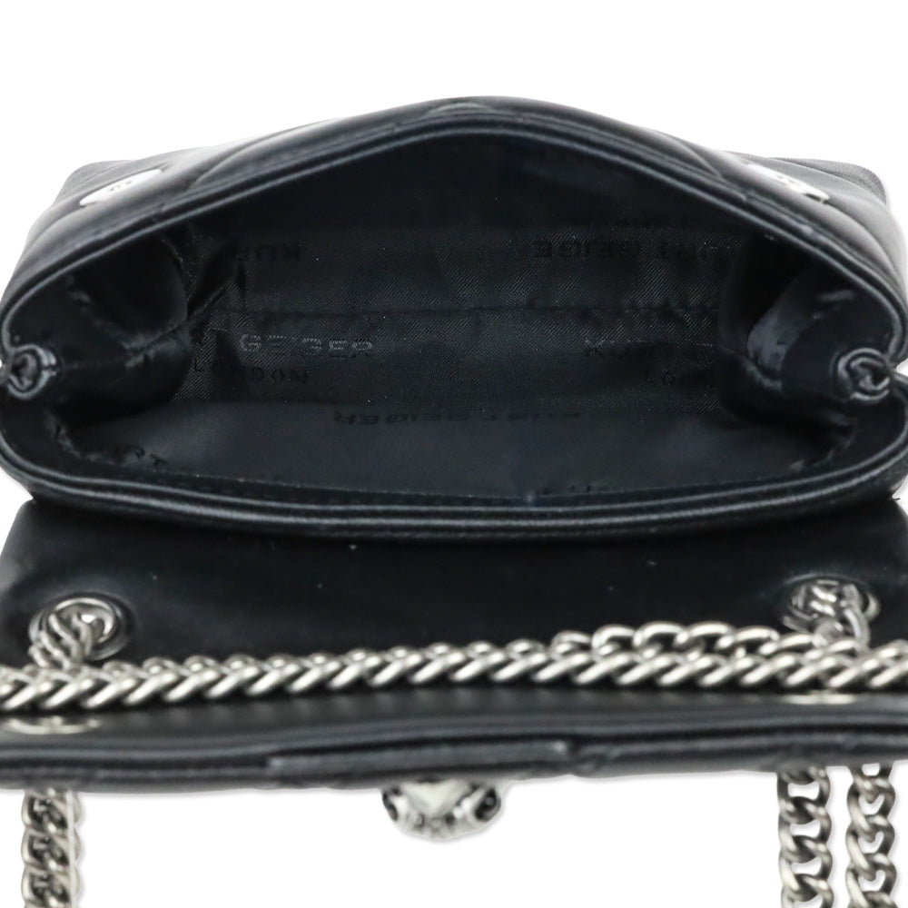 Kurt Geiger Mini Kensington Black Leather Crossbody