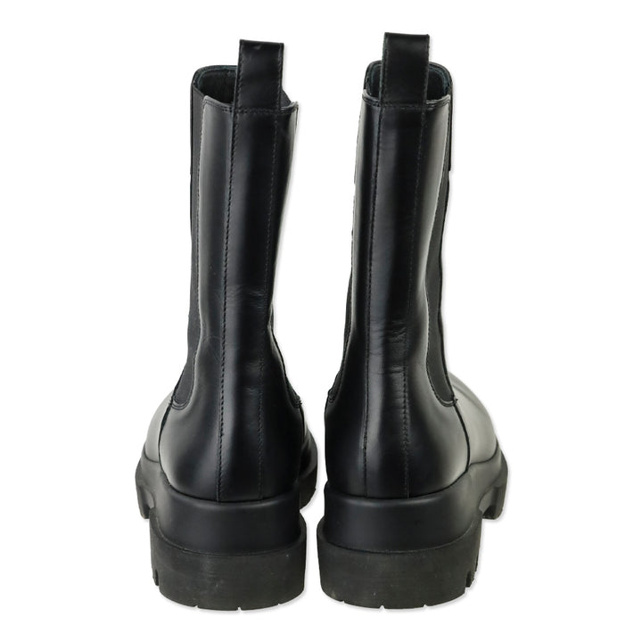 LA Canadienne Black Leather Braydon Boot