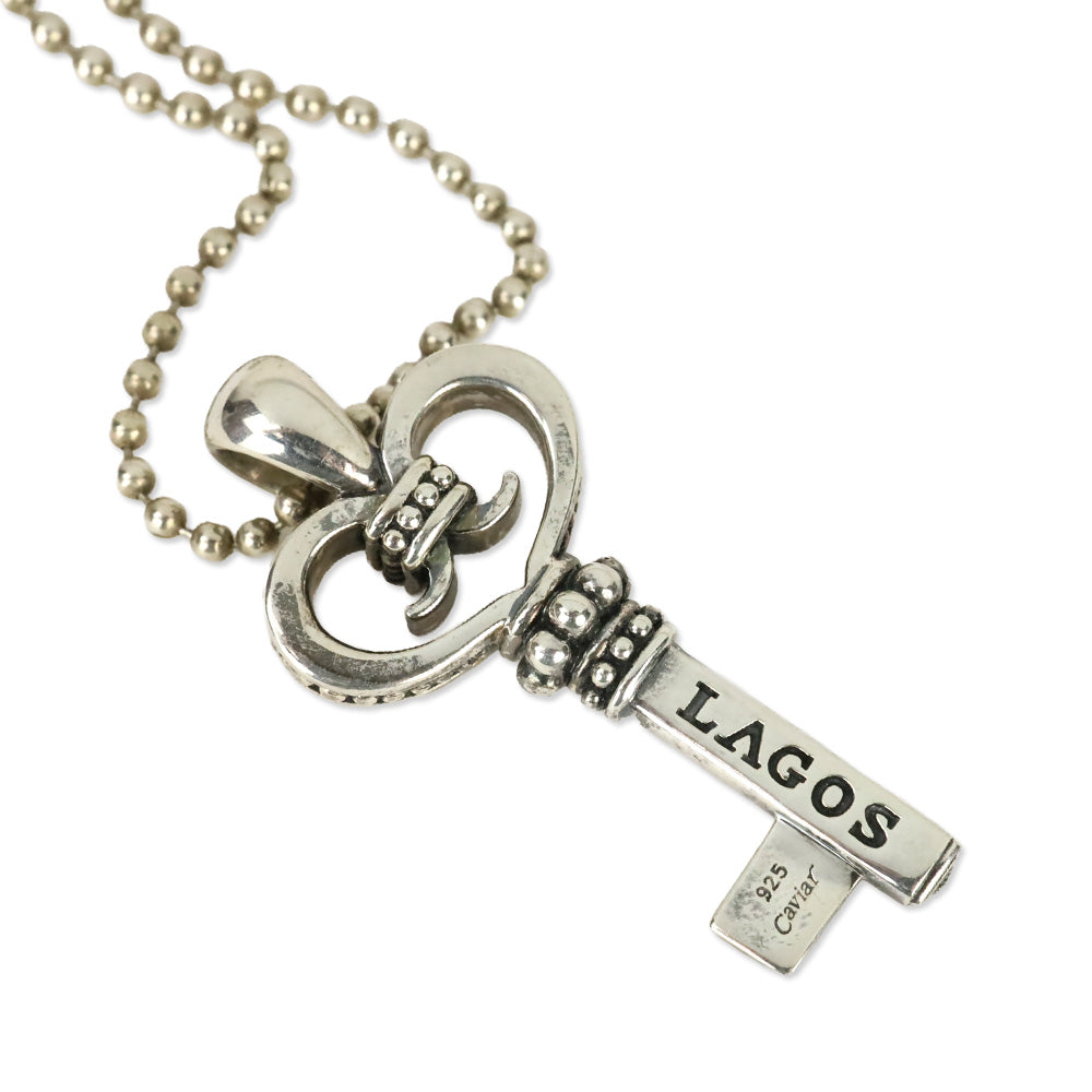 LAGOS Sterling Silver Key Pendant Necklace