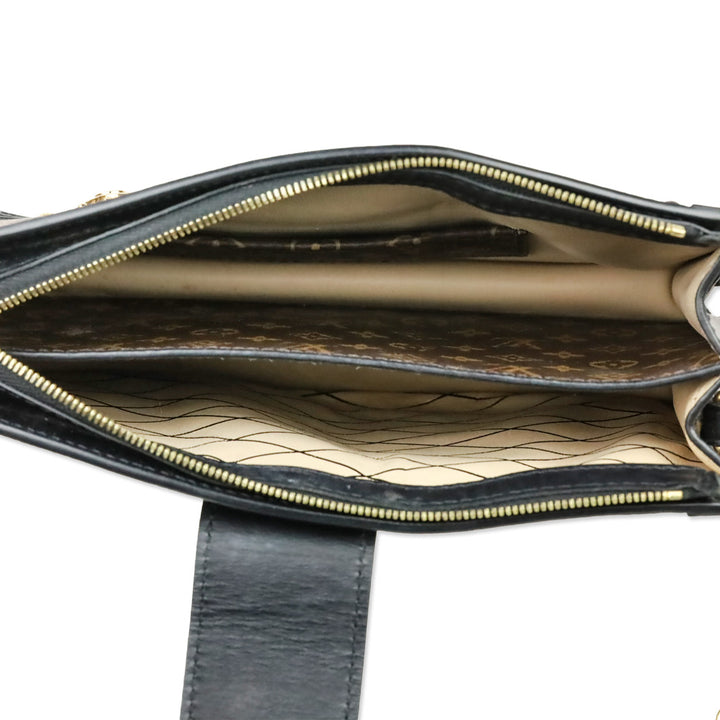 LV Monogram Canvas Reverse Trunk Clutch Bag