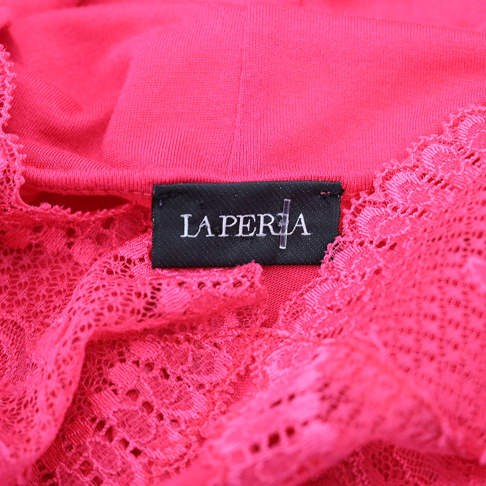 La Perla Hot Pink Modal Lace Dress