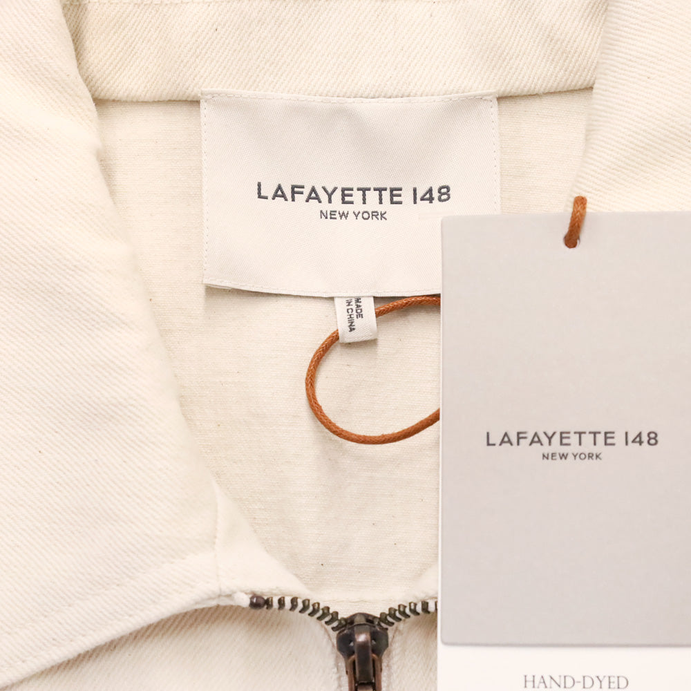 Lafayette 148 Hickory Multi Dip Dye Denim Jacket