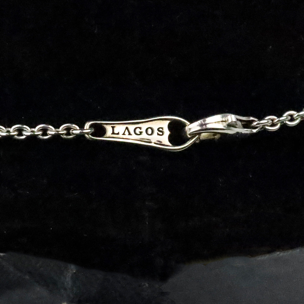 Lagos Luna Sterling Pearl Pendant Necklace