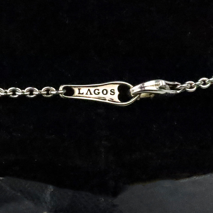 Lagos Luna Sterling Pearl Pendant Necklace