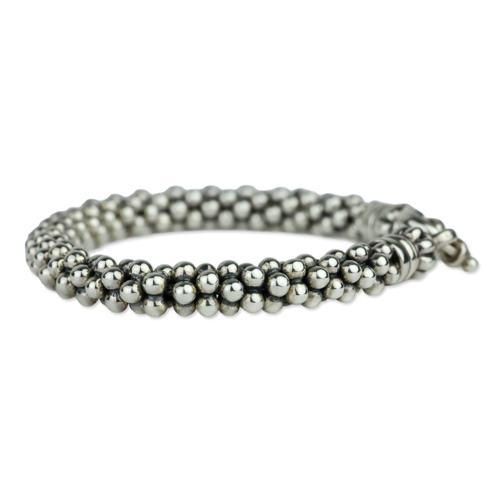 Lagos Sterling Silver Caviar Rope Bracelet