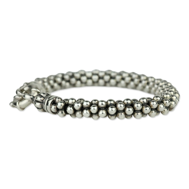 Lagos Sterling Silver Caviar Rope Bracelet