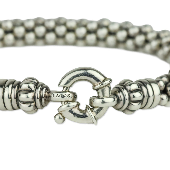 Lagos Sterling Silver Caviar Rope Bracelet