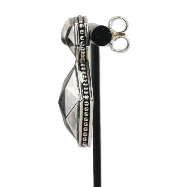 Lagos Sterling Silver Faceted Rocks Drop Earrings