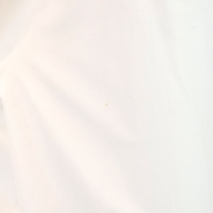 Lanvin White Ruffle Button Front Silk Shirt