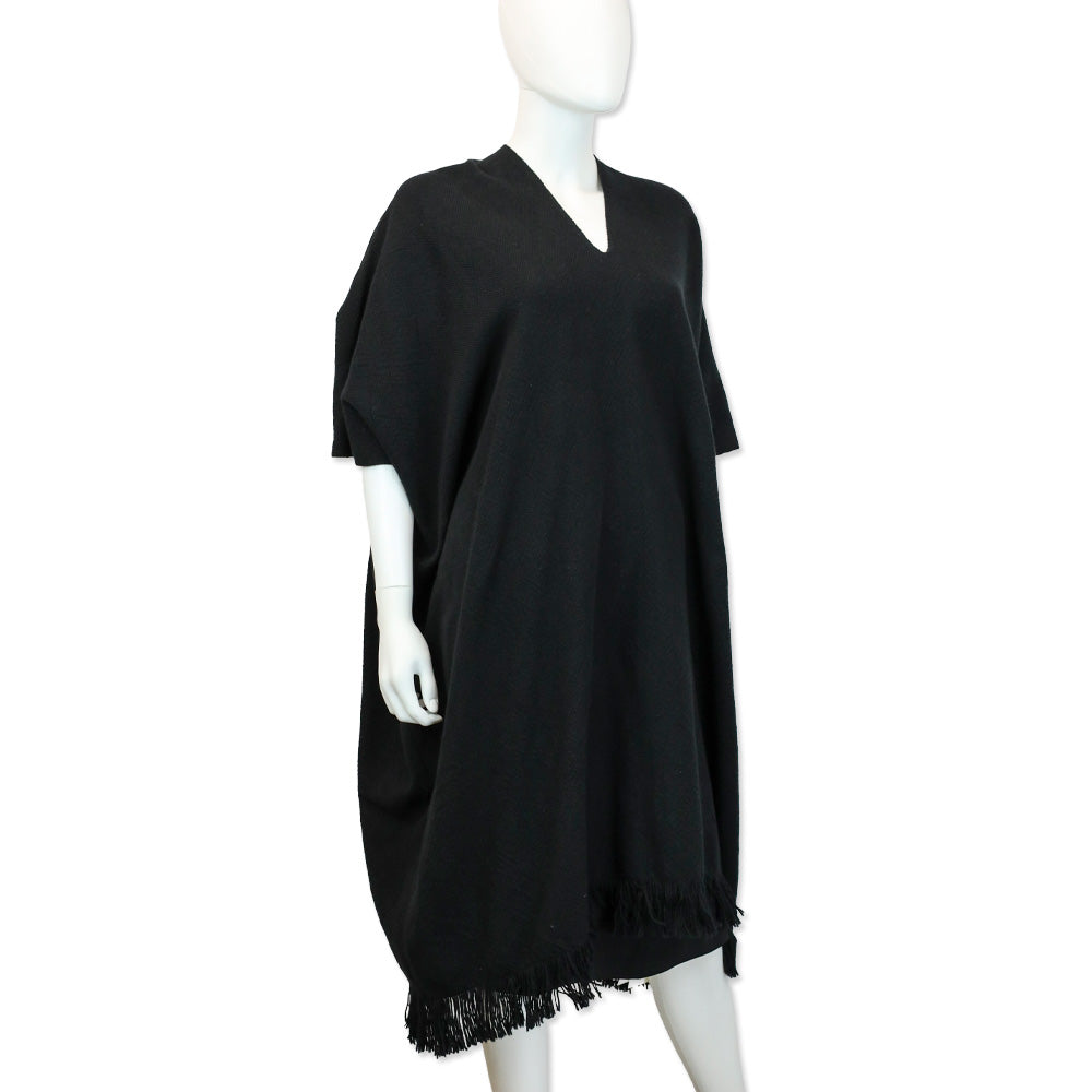 Lauren Manoogian Black Handwoven Tela Caftan