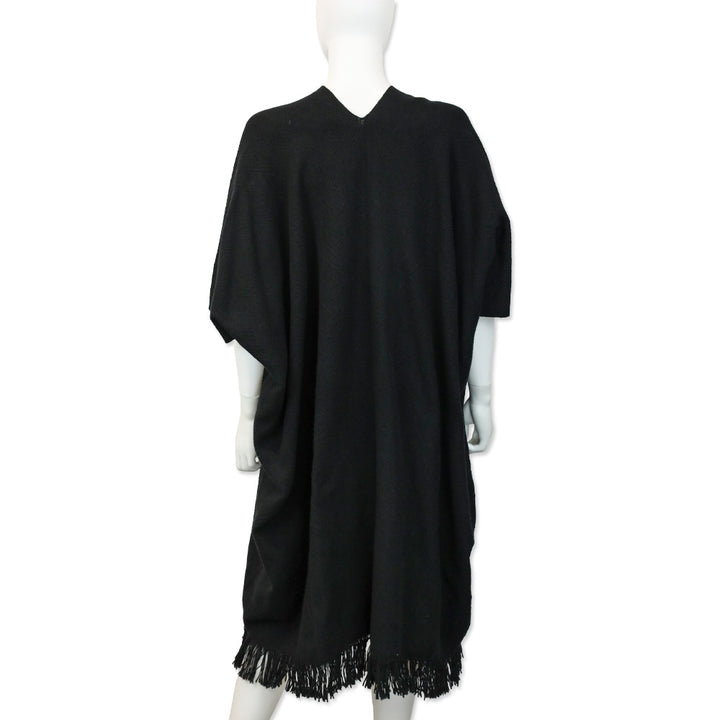 Lauren Manoogian Black Handwoven Tela Caftan