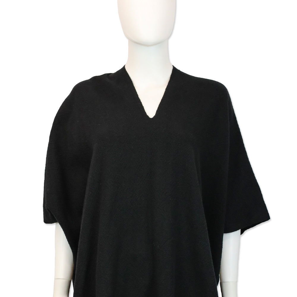 Lauren Manoogian Black Handwoven Tela Caftan