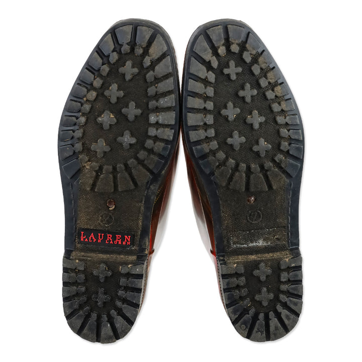 Lauren Ralph Lauren Red Plaid Rubber Boots