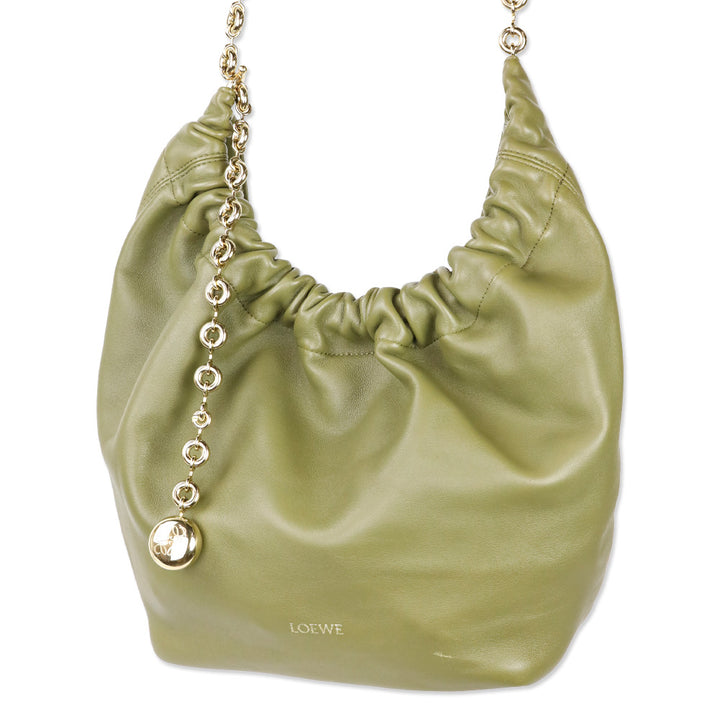 Loewe Mellow Nappa Lambskin Small Squeeze Bag
