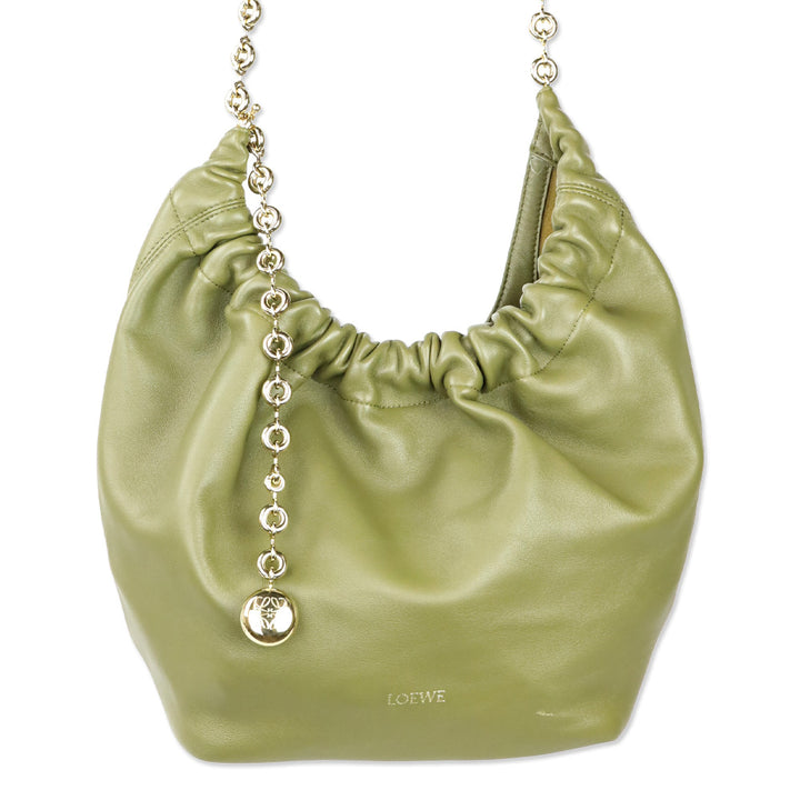 Loewe Mellow Nappa Lambskin Small Squeeze Bag