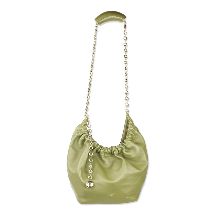 Loewe Mellow Nappa Lambskin Small Squeeze Bag
