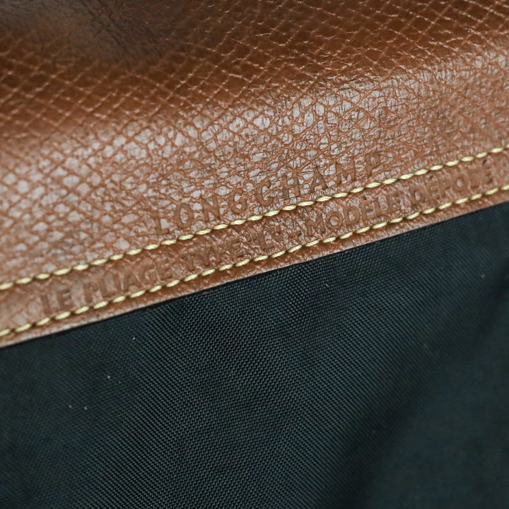 Longchamp Black Nylon Large Le Pliage Tote