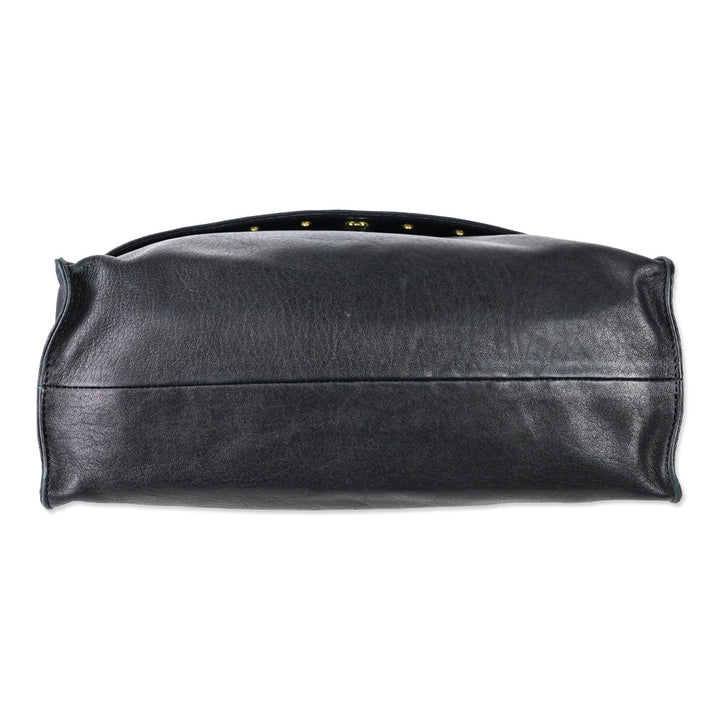 Longchamp Black Paris Rocks Shoulder Bag