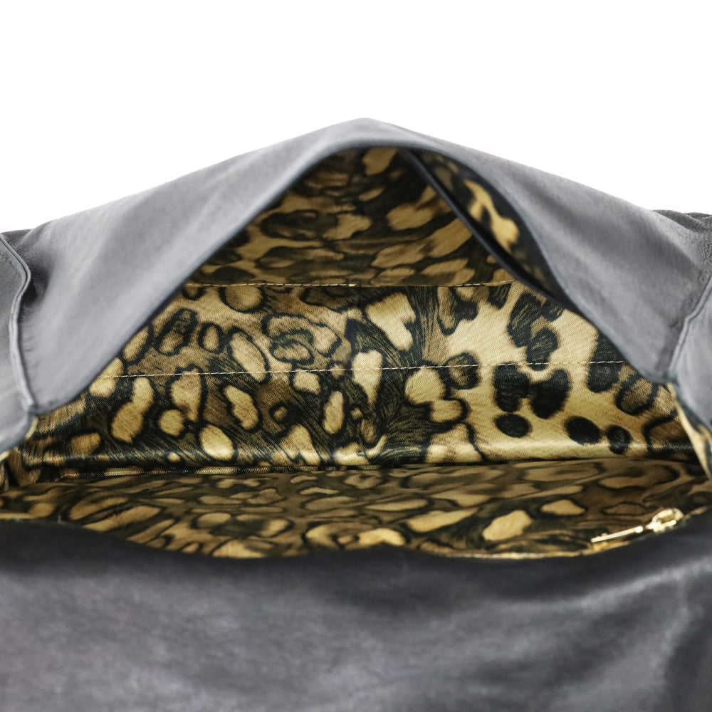 Longchamp Black Paris Rocks Shoulder Bag