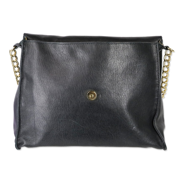 Longchamp Black Paris Rocks Shoulder Bag