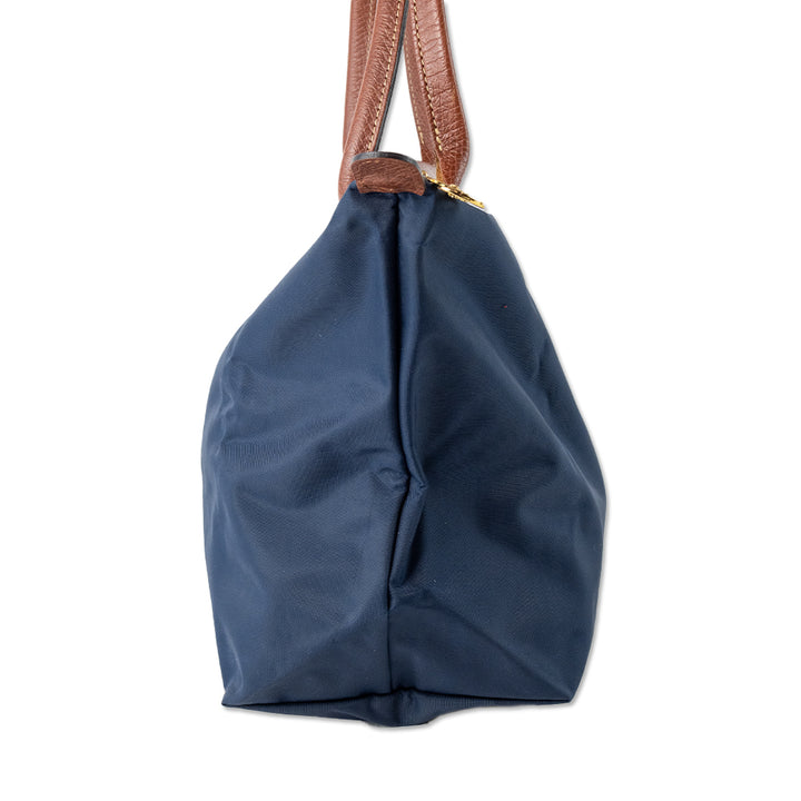 Longchamp Navy Nylon Small Le Pliage Tote