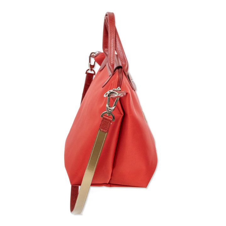 Longchamp Red Le Pliage ‘The Year Of The Horse’ Bag