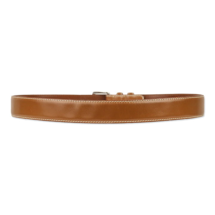 Loro Piana Brown Leather Belt