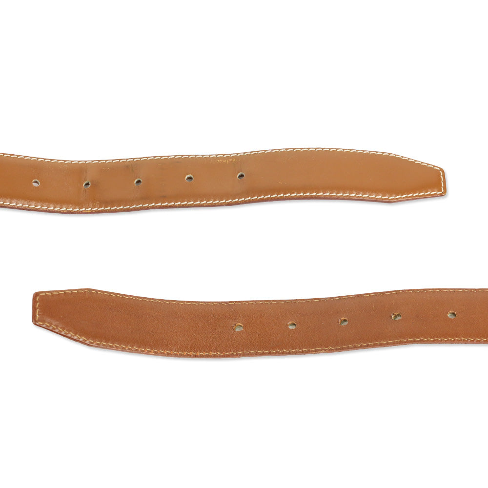 Loro Piana Brown Leather Belt