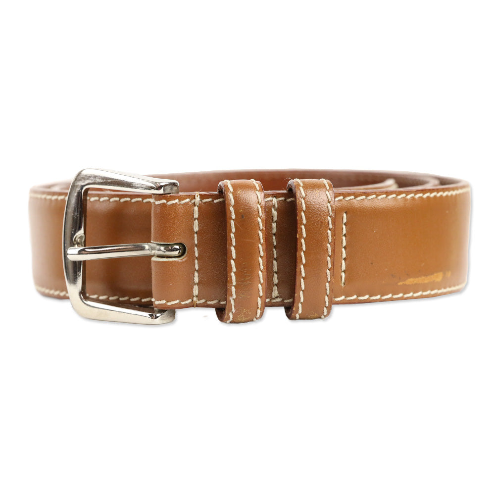 Loro Piana Brown Leather Belt