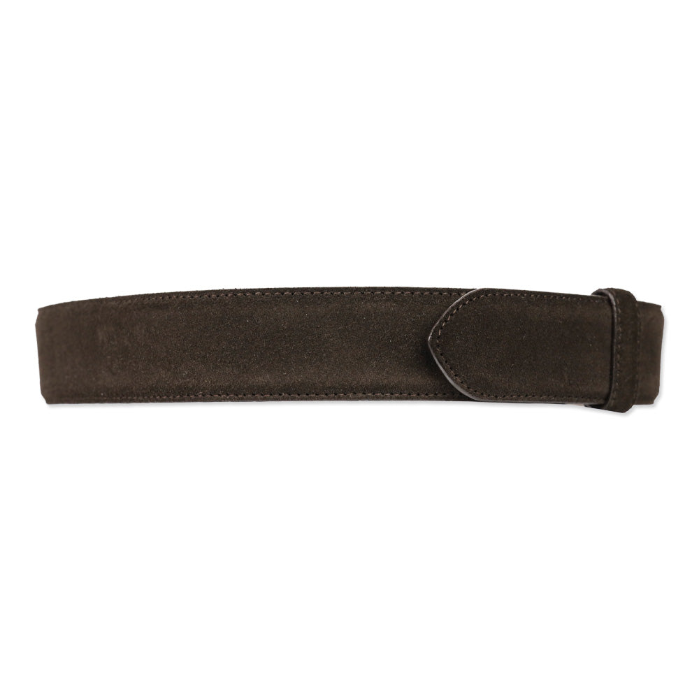Loro Piana Brown Suede Belt