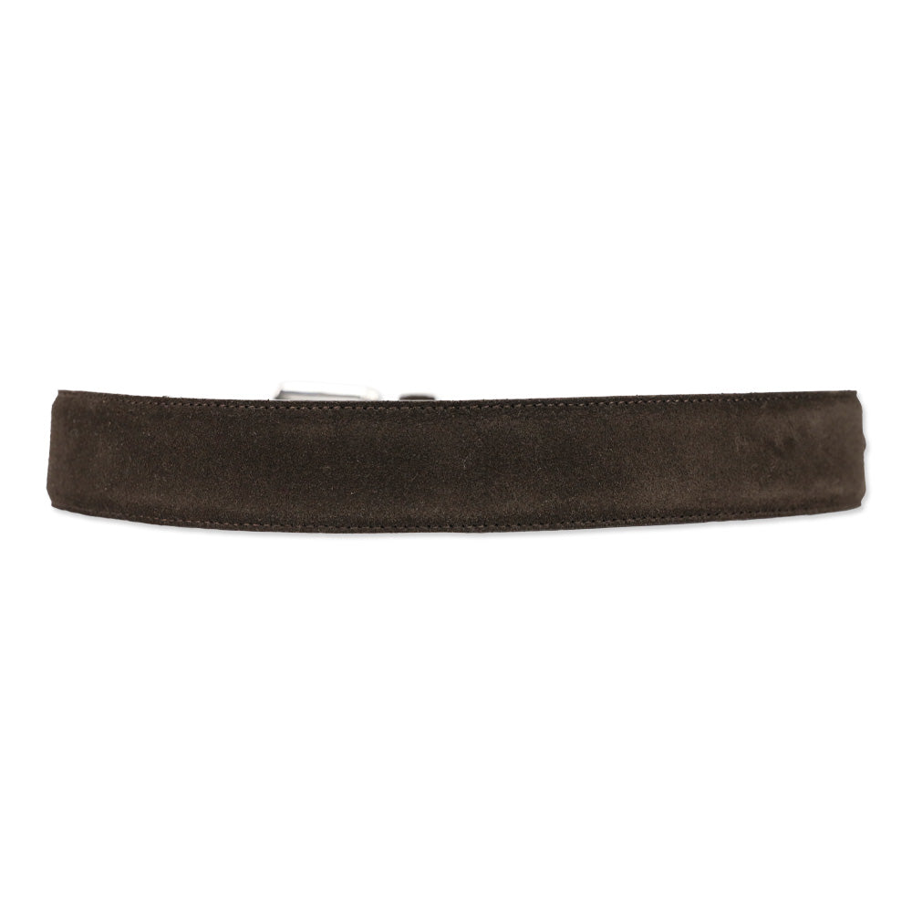 Loro Piana Brown Suede Belt