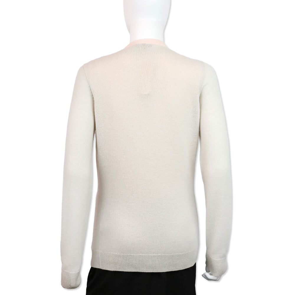 Loro Piana Grey Cashmere Knit Cardigan