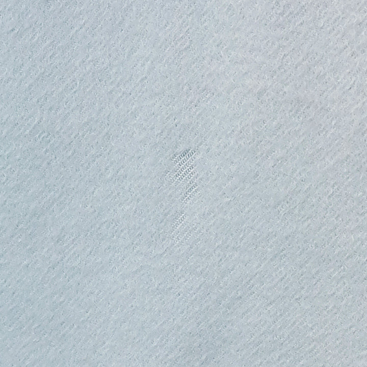 Loro Piana Light Blue Cashmere Fringe Scarf