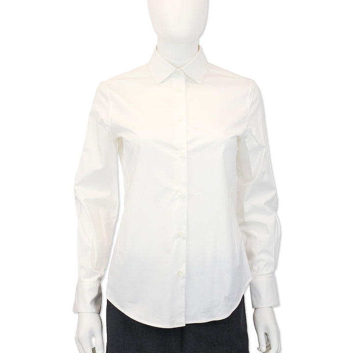 Loro Piana White Button Up Shirt